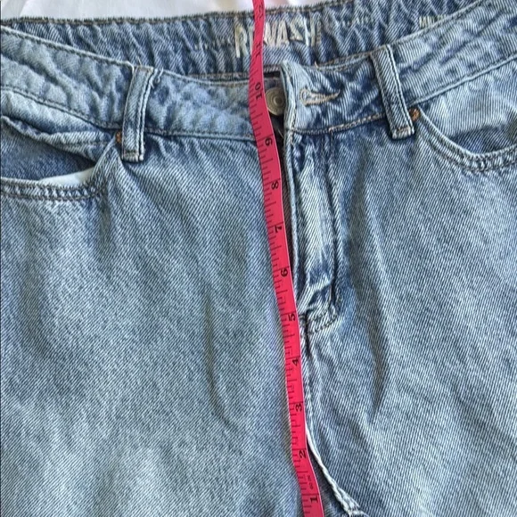 Rewash Light Blue Cropped Wide Leg Jeans - Picture 7 of 8